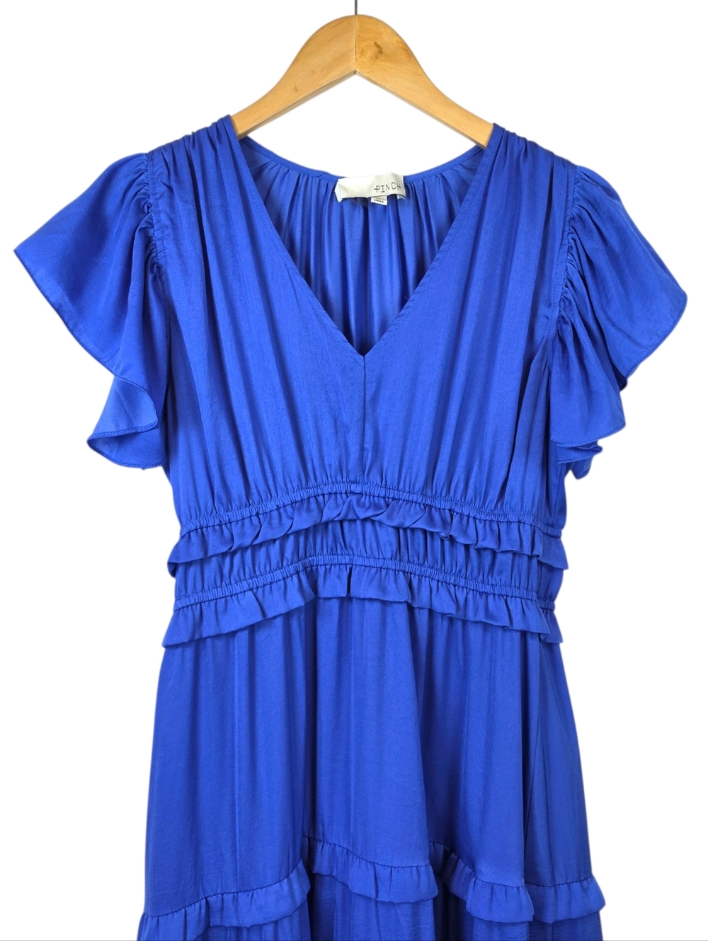 Pinch Royal Blue Tiered Maxi Dress - Picture 2 of 8
